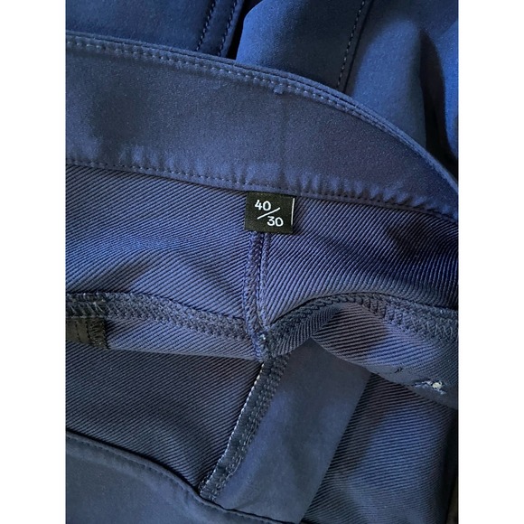 Public Rec Men's (40x30) Workday Pant Staright Leg Navy Blue Chino - Picture 5 of 7